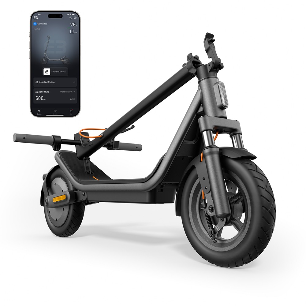 650W 12″ Tire Electric Scooter Adults Folding E-Scooter 45km Range 20MPH Commute
