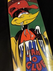 SUPER RARE SIGNED Bucky Lasek Glue Jar Oriole Limited Skateboard Deck AUTOGRAPH