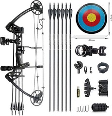 Compound Bow Draw Weight 0-70 Lbs for Pull Beginner and Intermediate Archer F…