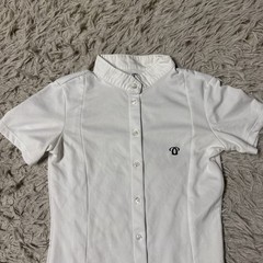 Women’s XS White Carma Short Sleeve Horseback Riding Show Shirt