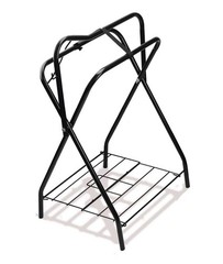Foldable Freestanding Saddle Rack Stand 26 x 19 x 33 inches