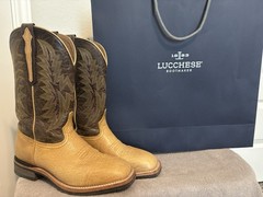 Lucchese Bootmaker Men’s Western Cowboy Boots US Size 10 M4091 (Missing the box)