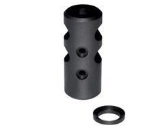 Ruger Mark IV 22/45 Lite Steel .22LR Compact Short Muzzle Brake 1/2×28 Thread