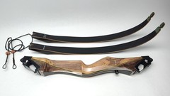 Rare Fred Bear Custom Kodiak Takedown Recurve Bow 60″-50#