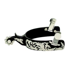 Cowboy Tack Metalab Silver Sage Mens Roper Spurs