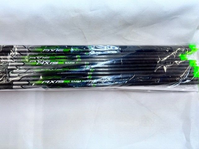 Easton – Axis Pro – .001″ – 400 Spine – Bare Shaft – 12 Pk