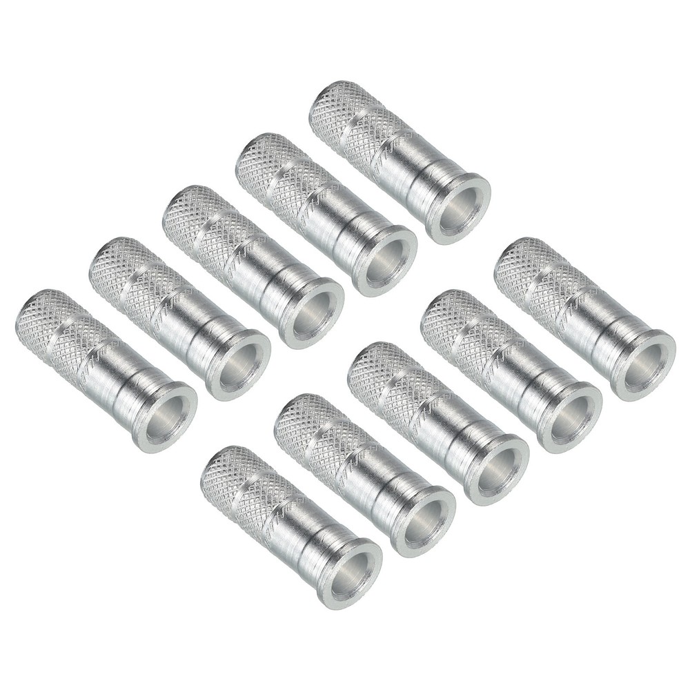 Aluminum Arrow Inserts 0.3″ Dia 7.6mm 8.8mm for Archery Points, 12pcs