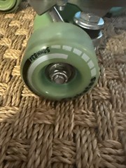 C SEVEN Adults Aquamarine Roller Skates (58MM83A) Size 8
