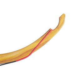 25Lbs Mongolian Detachable Longbow Hunting Recurve Bow 49″ Practice Beginner