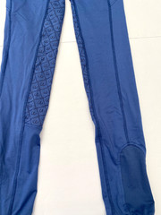 Women’s Equestrian Tights S Ovation Areowick SLC Silicone Riding Tech Blue 26