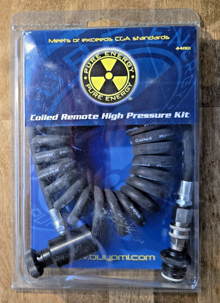 Extreme Rage Coiled Remote Hose, 3000psi, Quick Disconnect, Male Adaptor
