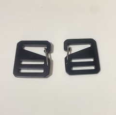 Aluminum Alloy G Hook Metal Buckle 20mm 25mm Adjusters Bag Backpack Webbing DIY