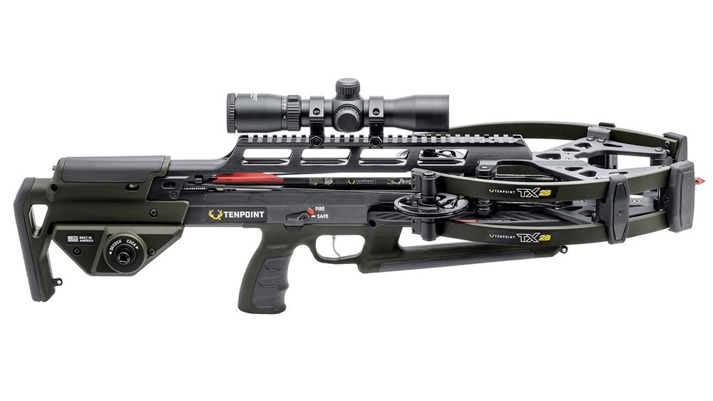 TenPoint TX 28 Moss GreeRangeMaster 100 Scope, ACUslide MAXX (CB25004-1849) NIB