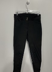 Ovation Equestrian black riding breeches 26.5” inseam black size 28 regular