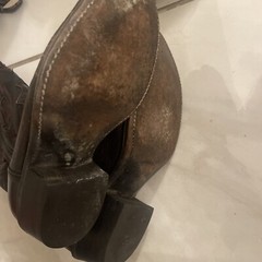 DAN POST WESTERN BOOTS LEATHER BLACK brown SZ 7 D