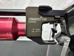 Hammerli Switzerland 480K .177 Match Air Pistol w Rare Fill Adapter 500 FPS