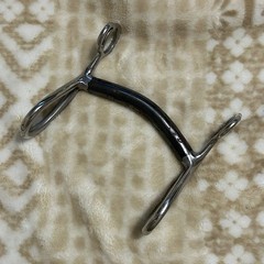 Short Shank 5” Coronet Curved Mouth Sweet Iron Tear Drop Curb Horse Bit