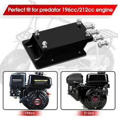 Predator 196cc 212cc Motor Riser Plate 1-3/4″ Lift for Mini Bike