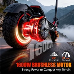 Freeboy J15max Electric Scooter 10» Offroad Tire 1600W 48V/18Ah E-Scooter 33mph