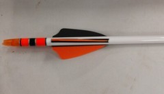(6) Black Eagle – Vintage – 19/64″ Dia. – .005 Strt – 500 Spine – Carbon Arrows