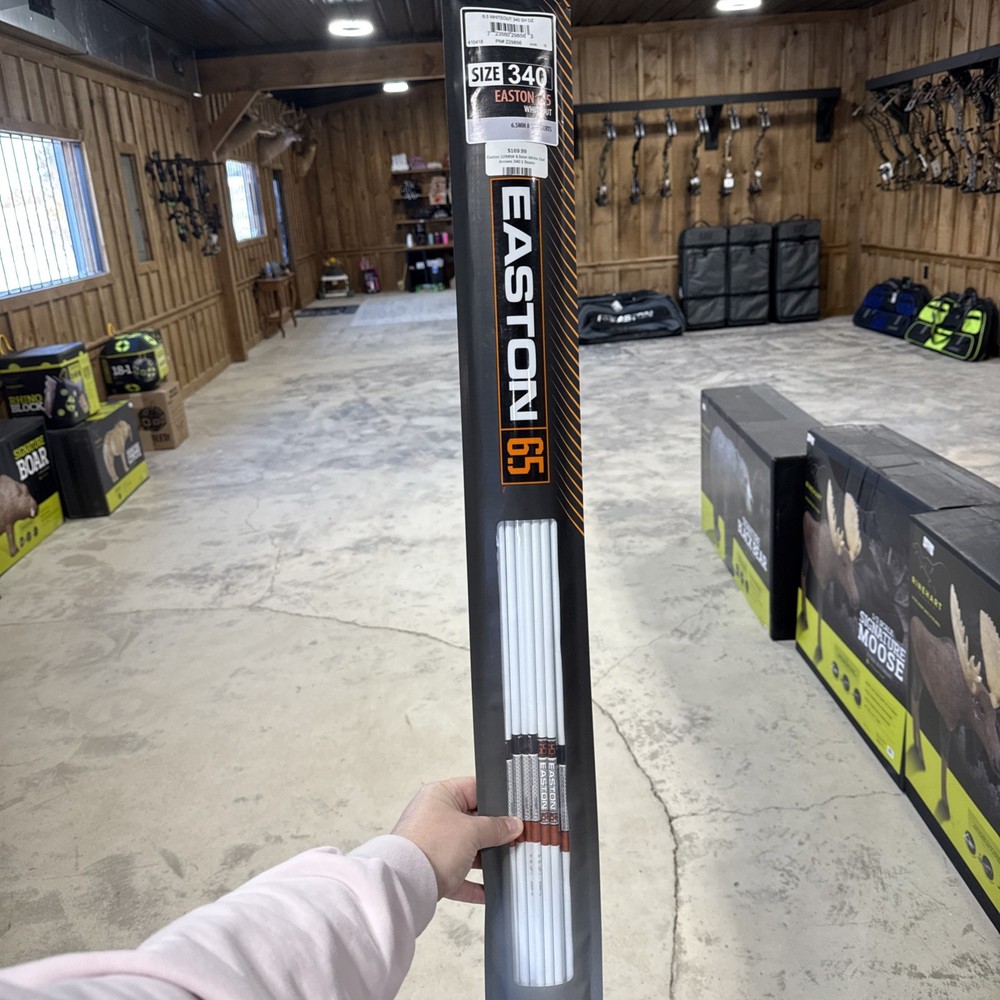 Easton 6.5 Whiteout Shafts 340 1 doz.