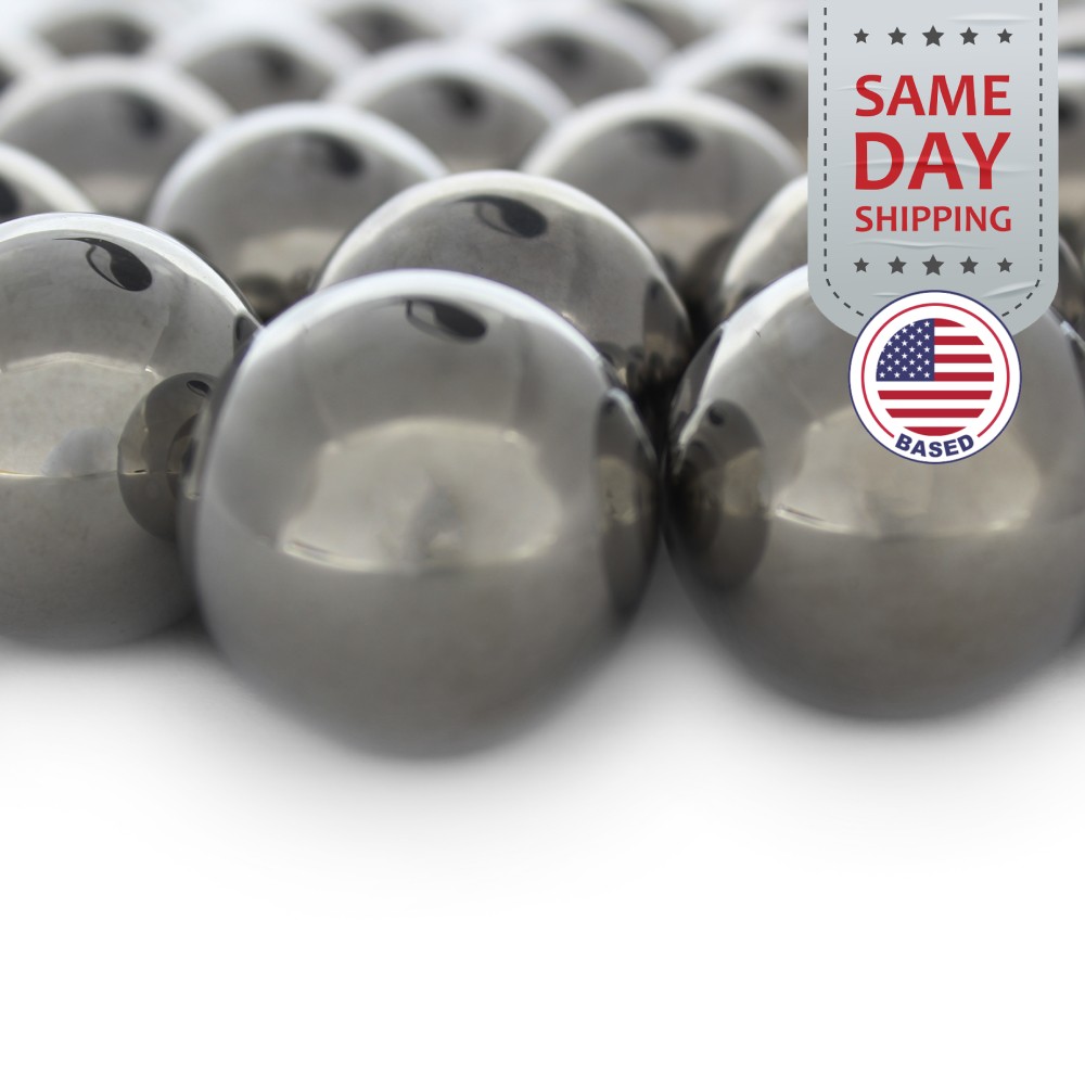 (500) 3/8″ Inch Steel Slingshot Ammo Shot Balls 0.375″ Caliber