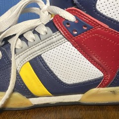 VINTAGE Osiris Skate Shoes NYC 83, Rare Primary Colors w/ Box Y2K US Mens Sz 10