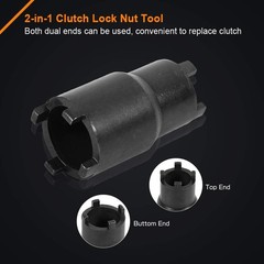 Keenso 2-in-1 20mm/24mm Lock Nut Wrench Clutch Lock Nut Tool,Clutch Lock Nut …