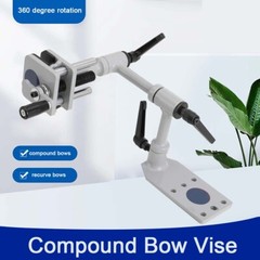 Universal Archery 360° Compound Bow Vise 10-60mm Jaw Adjustable Bow Level Tools