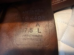 17.5 – 2019 Antares Contact Saddle, 2A Flap, T1 M20 – Very Nice!!!!