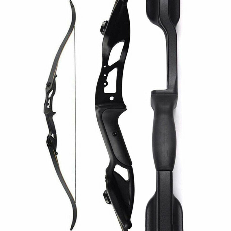 30-50lbs Takedown Recurve Bow Carbon Arrows Kit Archery Target Hunting Shoot