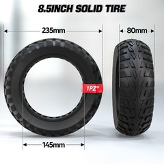 1PZ MI0-J2R 10×2.70-6.5 Solid Tire 70/65-6.5 10 inch Tire Replacement for Seg…