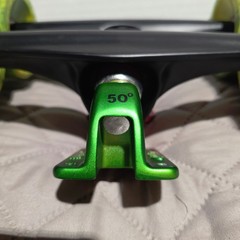 Gullwing Charger 50* Neil Carver Black/ Rasta colorway R. Kingpi (O.S.bolt pat)