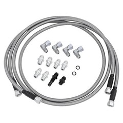 6AN 70 Inch GM Chevy Transmission Cooler Hose Line Kit Heavy Duty TBI