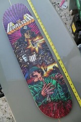 101 Gabriel Rodriguez Punisher ‘Penalizer’ Prime 8x31in Rare 90s Skateboard Deck