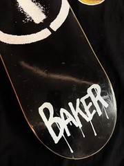 RARE VINTAGE Jim Greco Black 2003 Baker Pro Rider Skateboard Deck Hammers Shrink