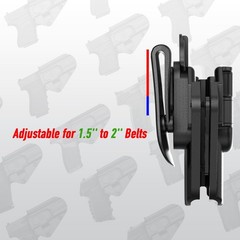 Adjustable Holster for Hellcat Pro/Glock 17 19 19X 43 44 45 48 / Ruger 57 / S…