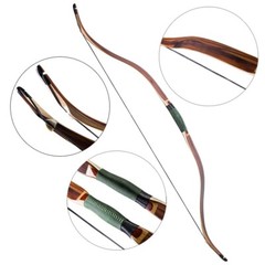 US Turkish Bow 50» Wooden Traditional Recurve Bow Horsebow Beginner Archery