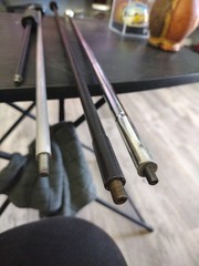 Vintage Recurve stabilizers Asst Sizes & Folding Portable Bow Stand 33″ 26″ 26.