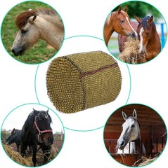 Hay Net Hay Bales Round Bale Hay Net Slow Feed 5 mm Thick Bale Knotless Large