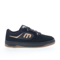 Etnies Loot 4101000584544 Mens Black Leather Skate Inspired Sneakers Shoes