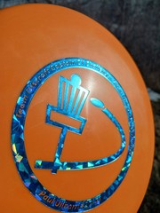 Discraft CT Challenger Paul Uliberri Tour Series Orange w/Blue Foil 173.7g