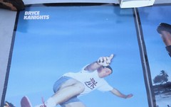 3 Vintage Schmitt Stix Skateboard Poster Billy Beauregard Andy Howell Kanights