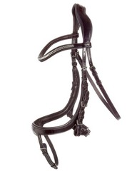 Schockemohle Equitus Omega Anatomic Bridle Espresso/Silver | NO IMPORT FEES