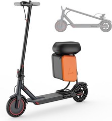 LADPED Electric Scooter with Seat for Adults 8.5″ Solid 19MPH Commuter E-Scooter