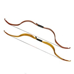 25Lbs Mongolian Detachable Longbow Hunting Recurve Bow 49″ Practice Beginner