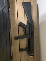 Air soft 6mmProShop Swordfish-A4 Airsoft AEG Submachine Gun AEG-SFish-A4-400