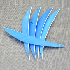 50pcs 5″ Archery Arrow Turkey Feathers Natural Fletches LW DIY Shaft Hunting