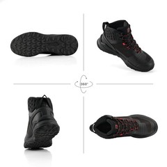 Rideiron Waterproof Motorcycle Shoes Ce Certified Anti-Slip Casual Motorcycle