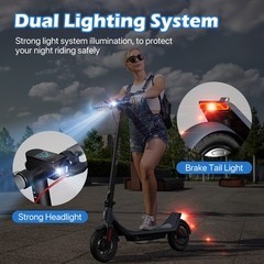 Megawheels A6L ECO 350W Motor 10 Inch Tires 19 Miles Range City Commuter